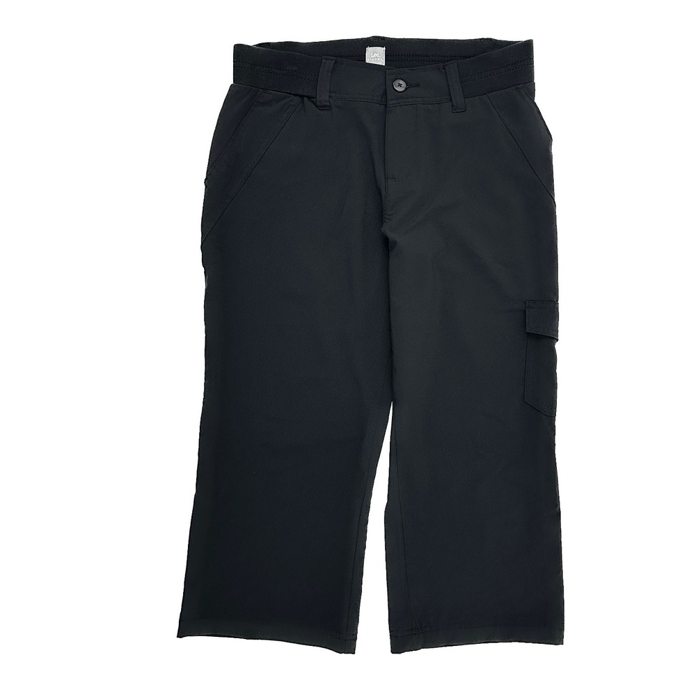 Lee Cargo Capri Women's size 6‎ Black Pants
